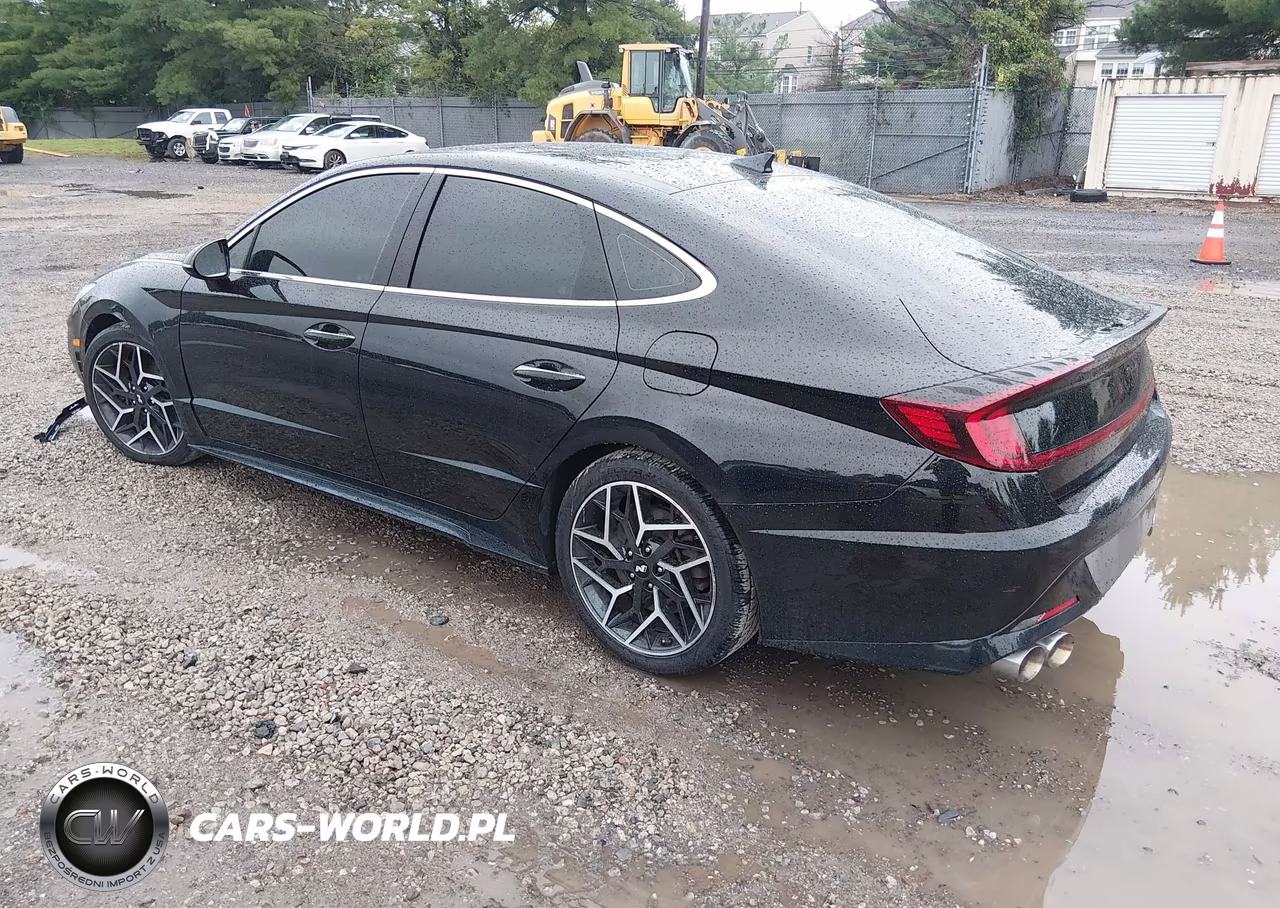 2021 Hyundai Sonata N Line VIN:5NPEK4JC5MH106520 - 3