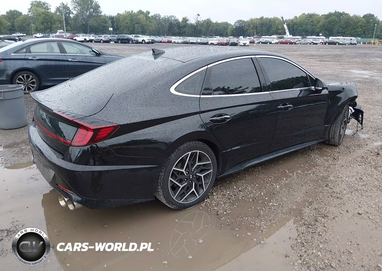 2021 Hyundai Sonata N Line VIN:5NPEK4JC5MH106520 - 4