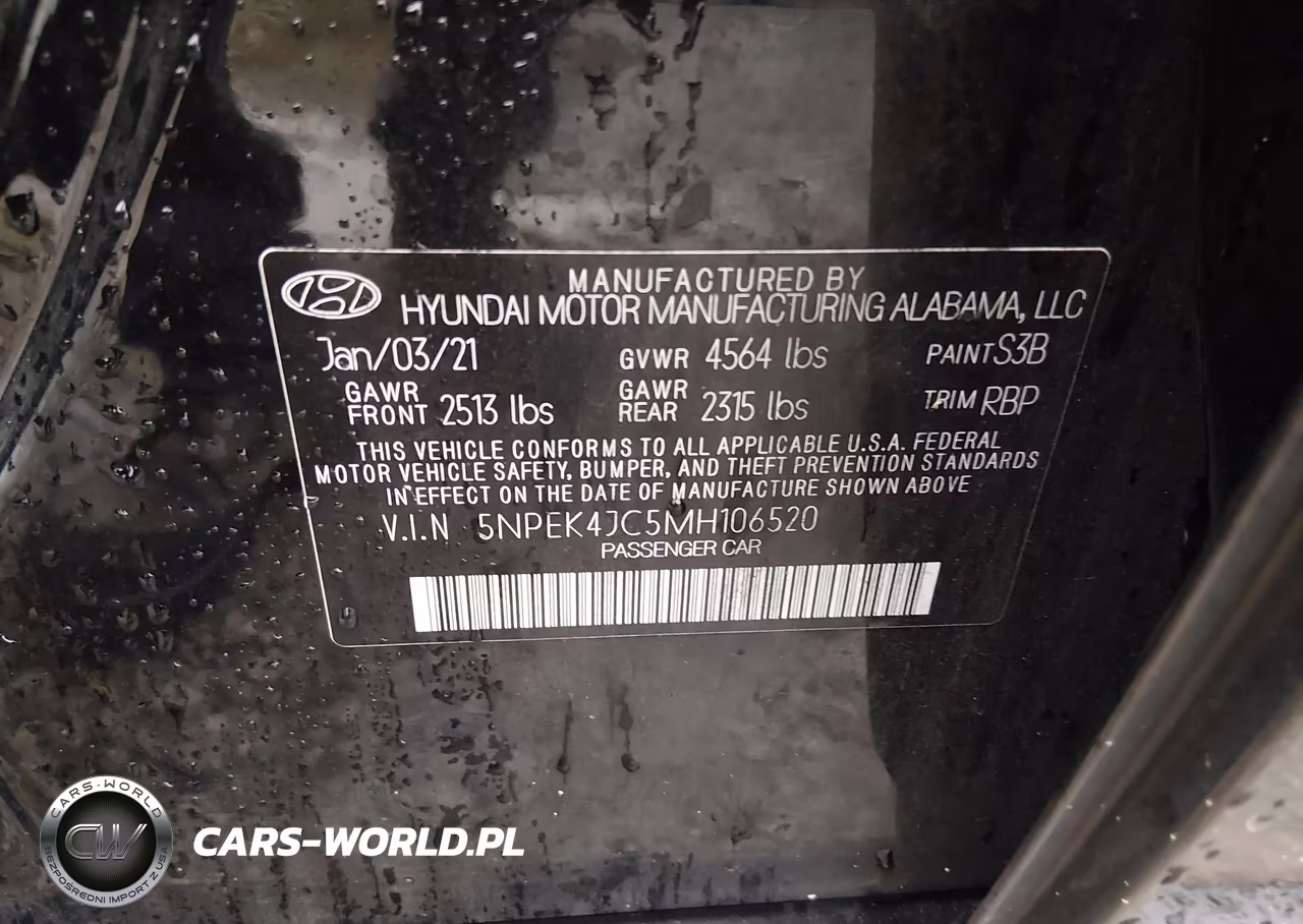 2021 Hyundai Sonata N Line VIN:5NPEK4JC5MH106520 - 9