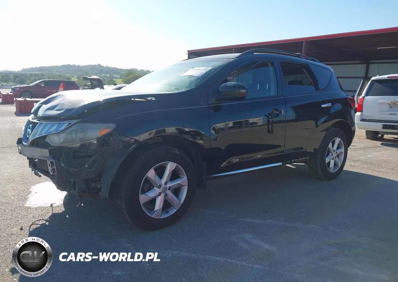2010 Nissan Murano Sl VIN:JN8AZ1MW1AW102960 - 2