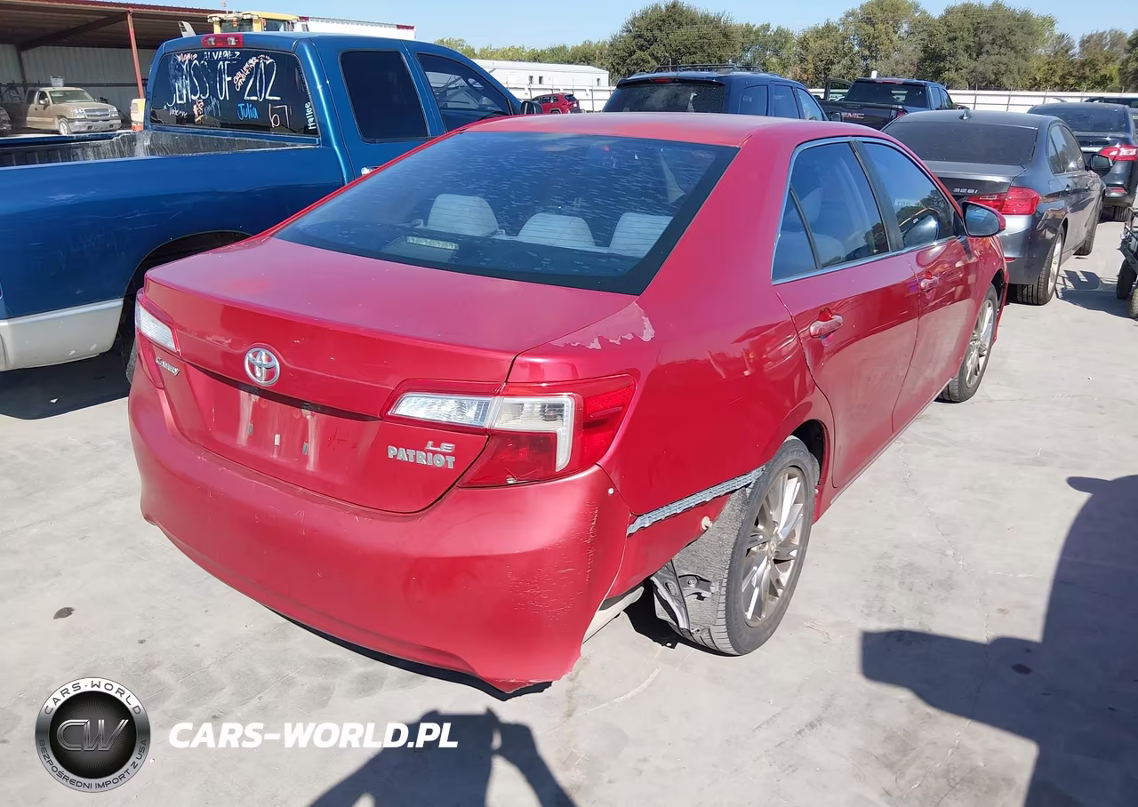 2012 Toyota Camry Le VIN:4T1BF1FKXCU541250 - 4