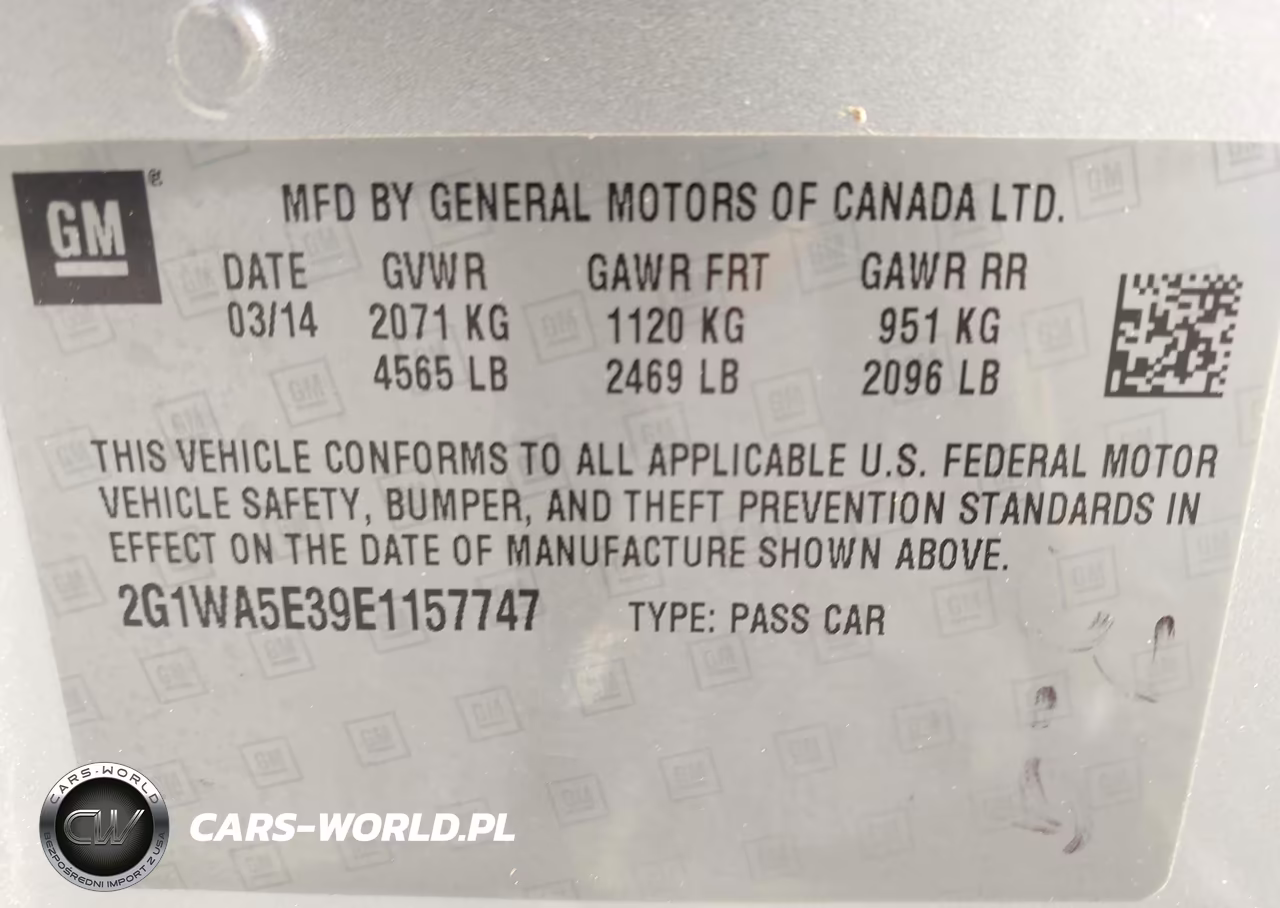 2014 Chevrolet Impala Limited Ls VIN:2G1WA5E39E1157747 - 9