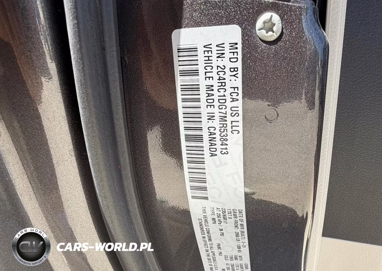 2021 Chrysler Voyager Lxi VIN:2C4RC1DG7MR538413 - 9