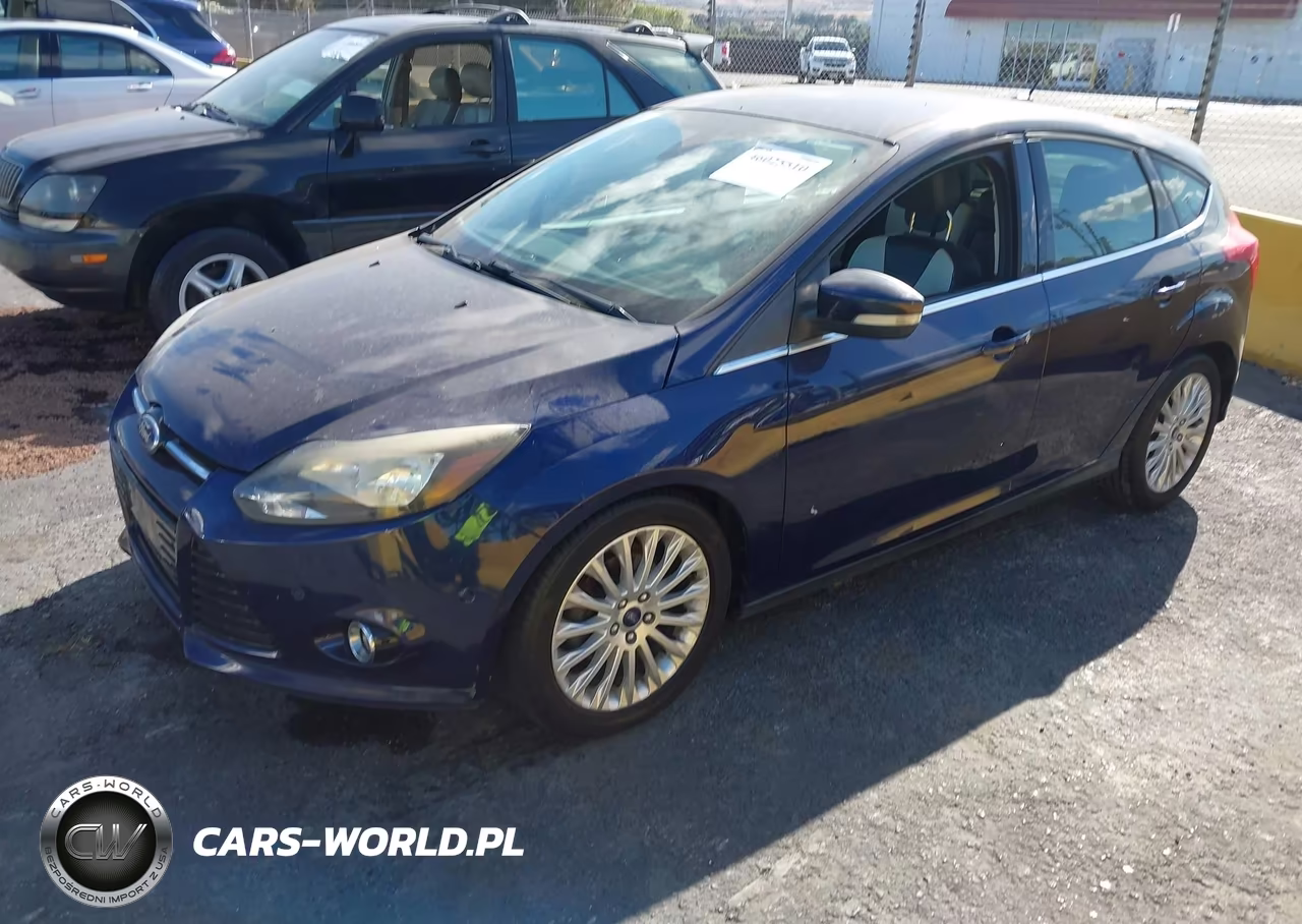 2012 Ford Focus Titanium VIN:1FAHP3N29CL131110 - 2