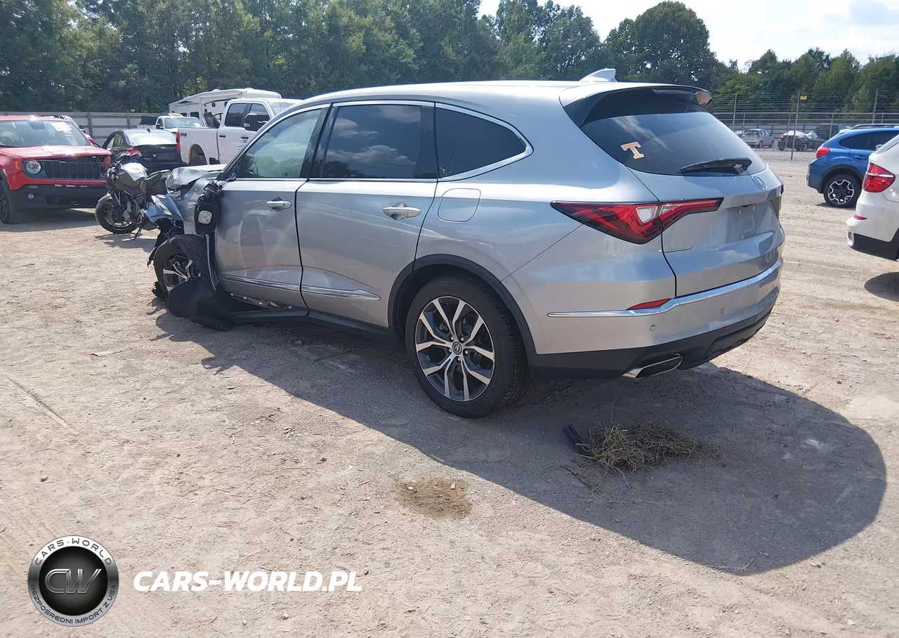 2022 Acura Mdx Technology Package VIN:5J8YD9H48NL005022 - 3