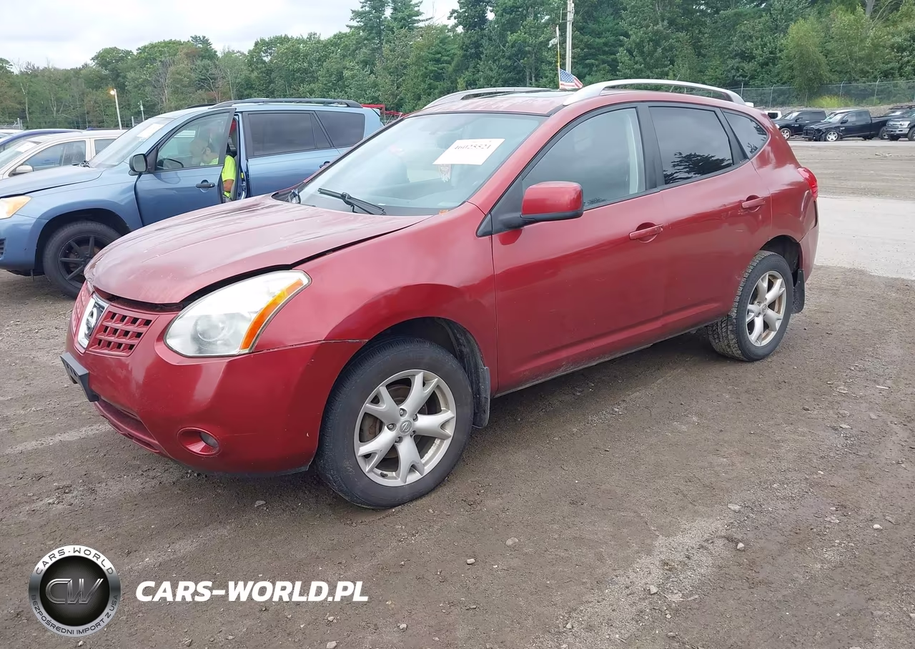 2009 Nissan Rogue Sl VIN:JN8AS58V19W174072 - 2
