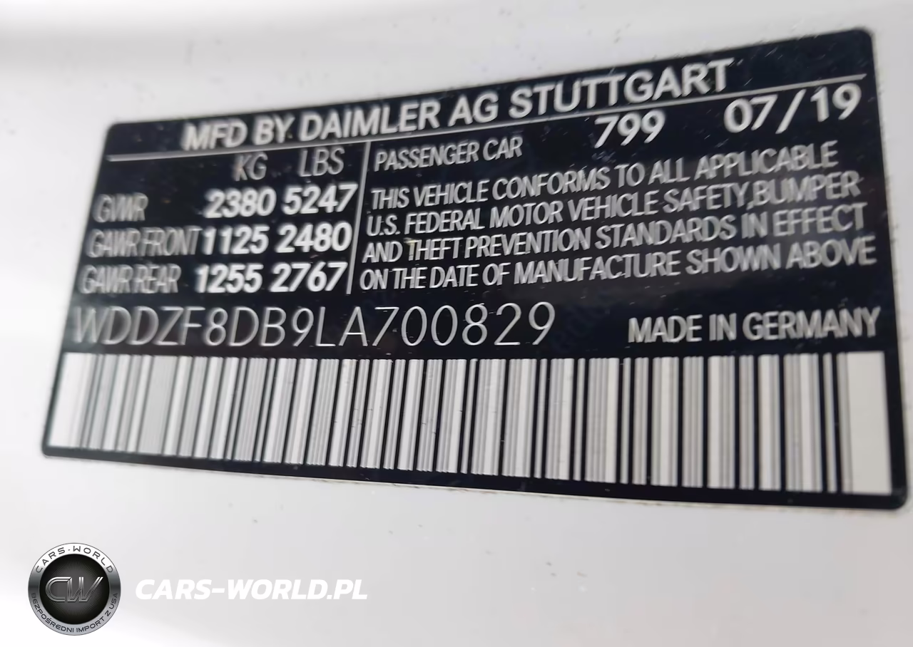 2020 Mercedes-Benz E 350 VIN:WDDZF8DB9LA700829 - 9