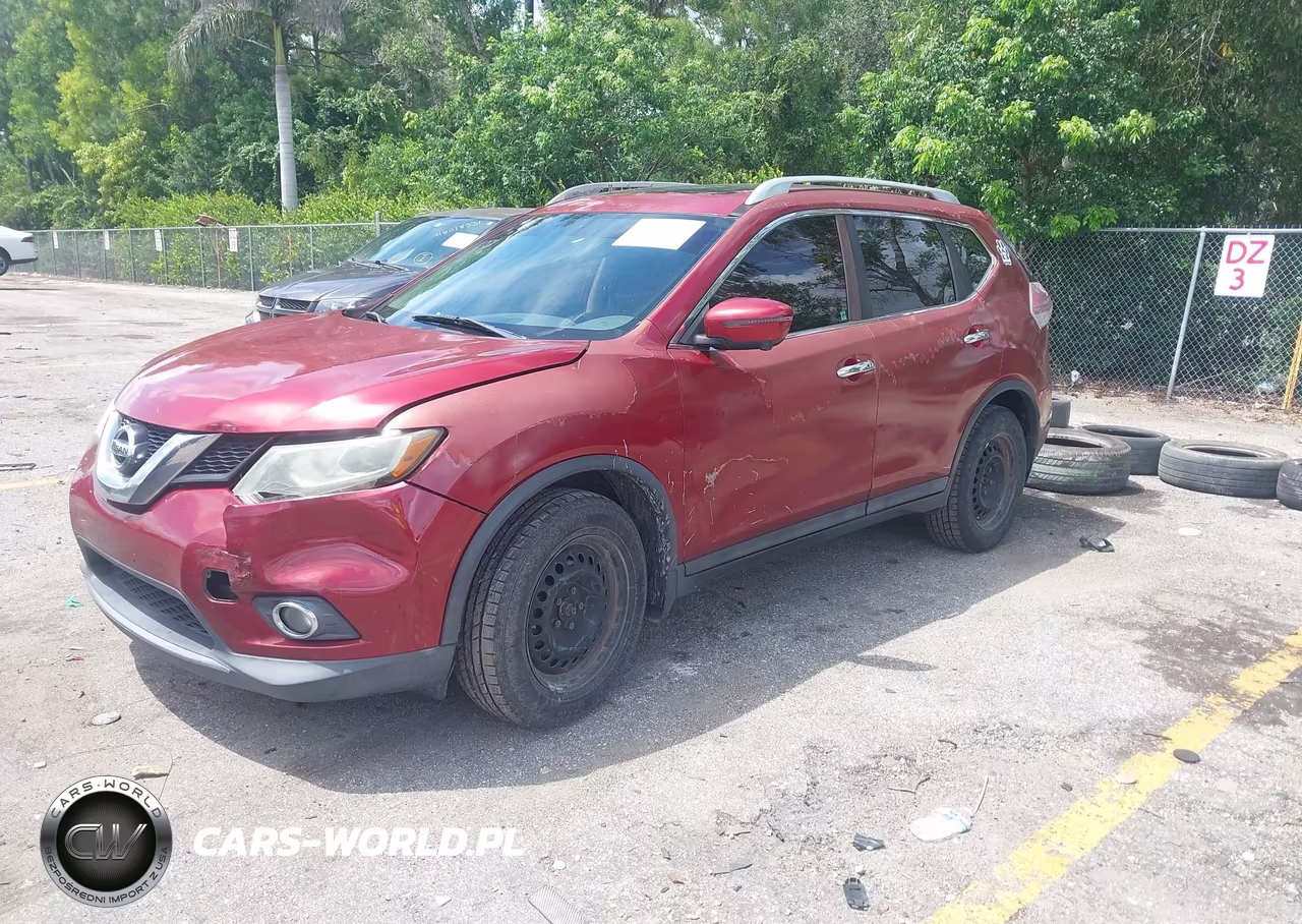 2016 Nissan Rogue Sl VIN:5N1AT2MV9GC846984 - 2