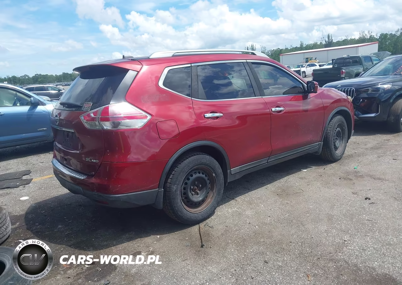 2016 Nissan Rogue Sl VIN:5N1AT2MV9GC846984 - 4