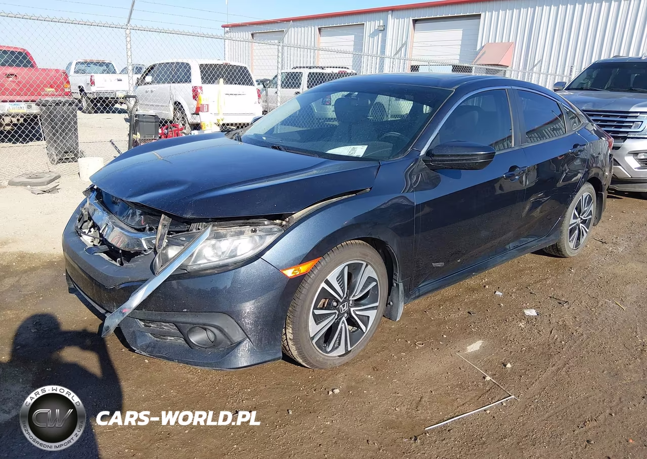 2018 Honda Civic Ex-T VIN:2HGFC1F38JH646152 - 2