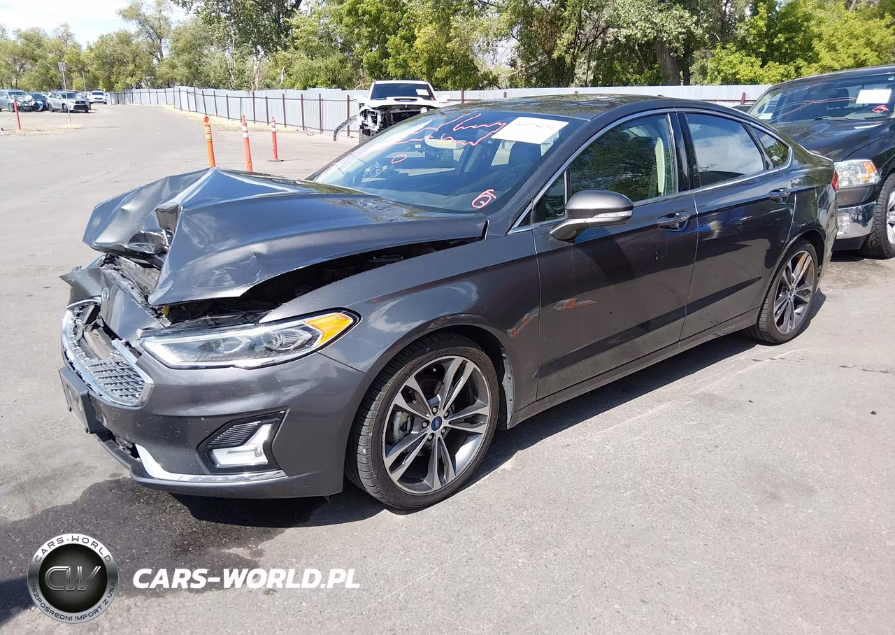 2020 Ford Fusion Titanium VIN:3FA6P0D99LR153050 - 2