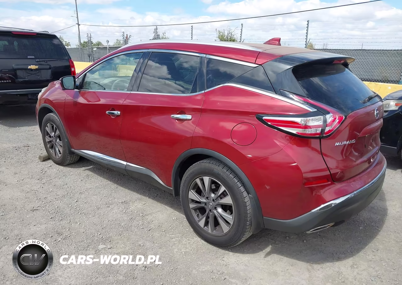 2017 Nissan Murano Sl VIN:5N1AZ2MH3HN139846 - 3