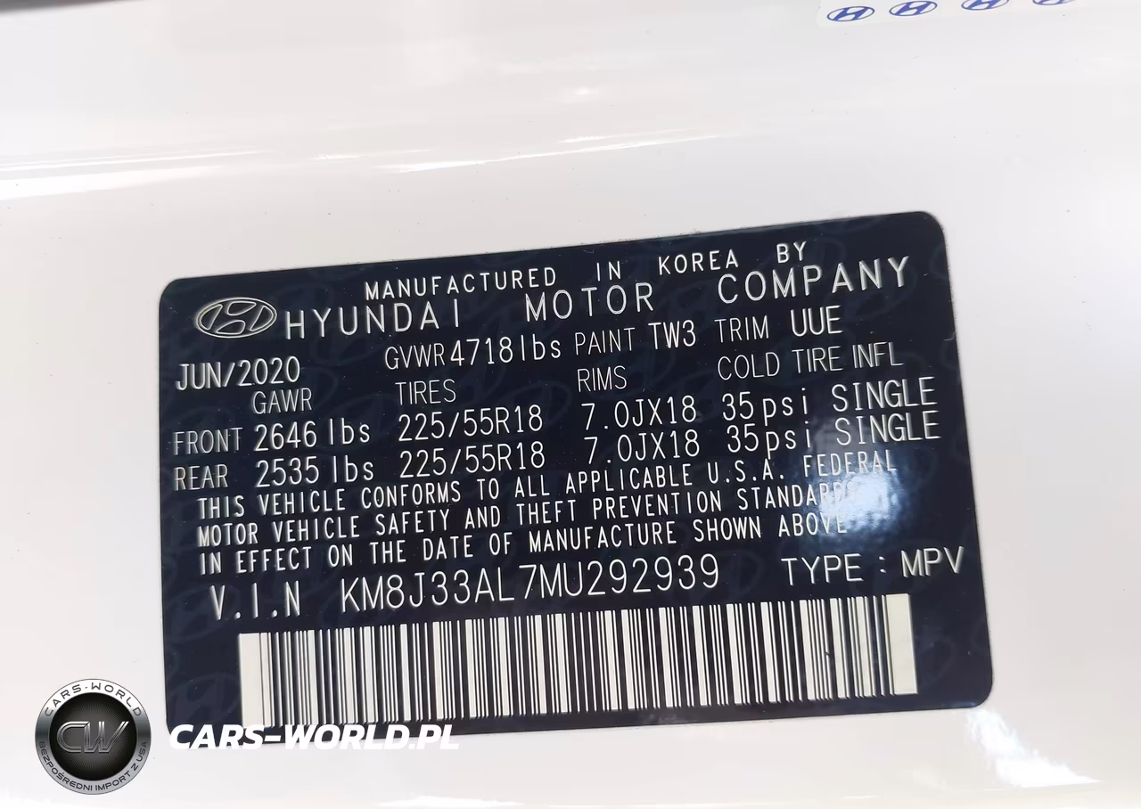 2021 Hyundai Tucson Sel VIN:KM8J33AL7MU292939 - 9