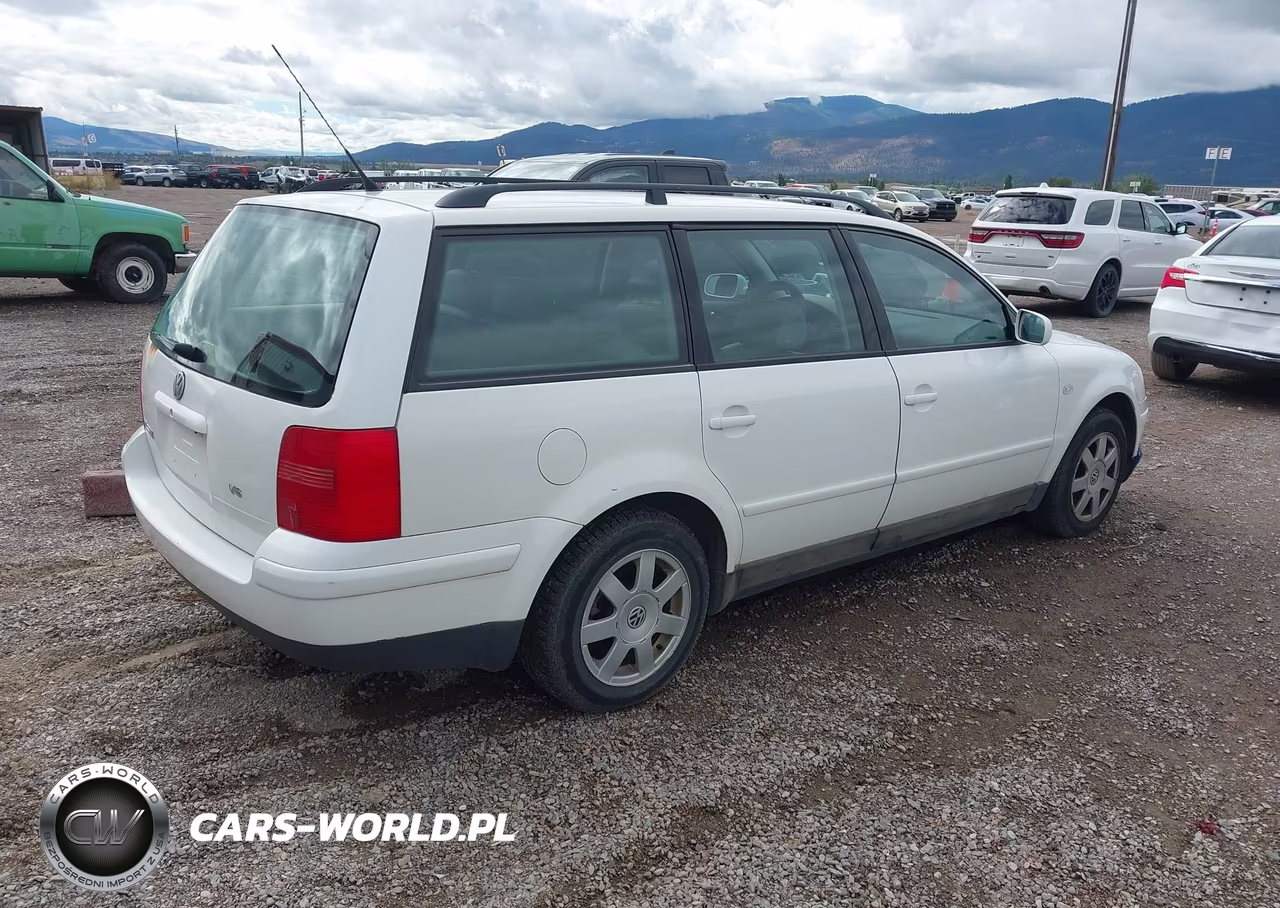 2001 Volkswagen Passat Gls V6 VIN:WVWKH63B31E031913 - 4