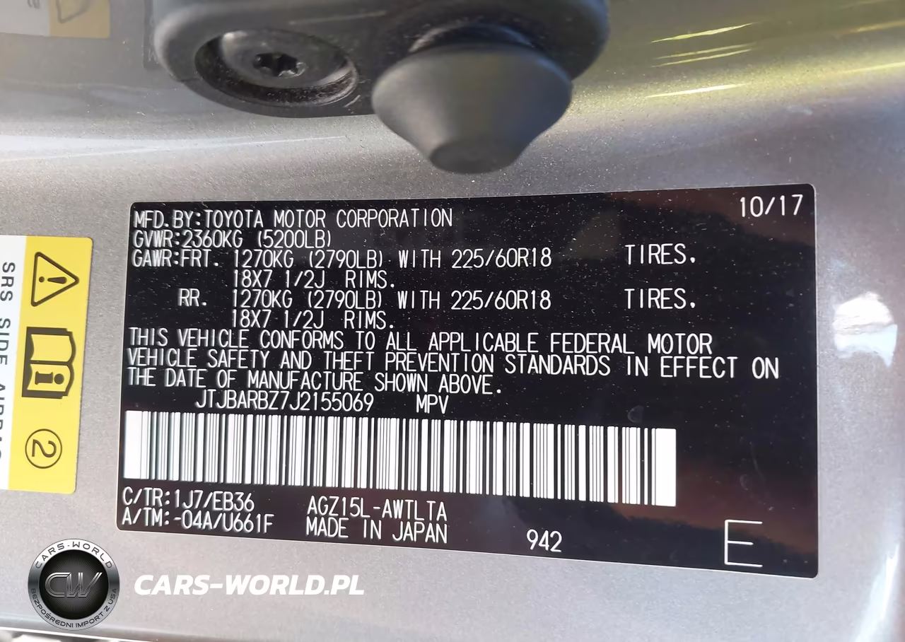 2018 Lexus Nx 300 F Sport VIN:JTJBARBZ7J2155069 - 9