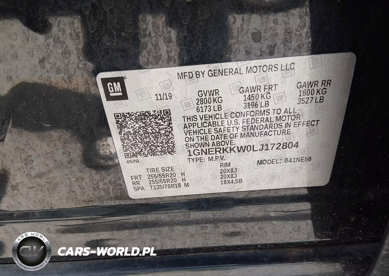 2020 Chevrolet Traverse Fwd Premier VIN:1GNERKKW0LJ172804 - 9