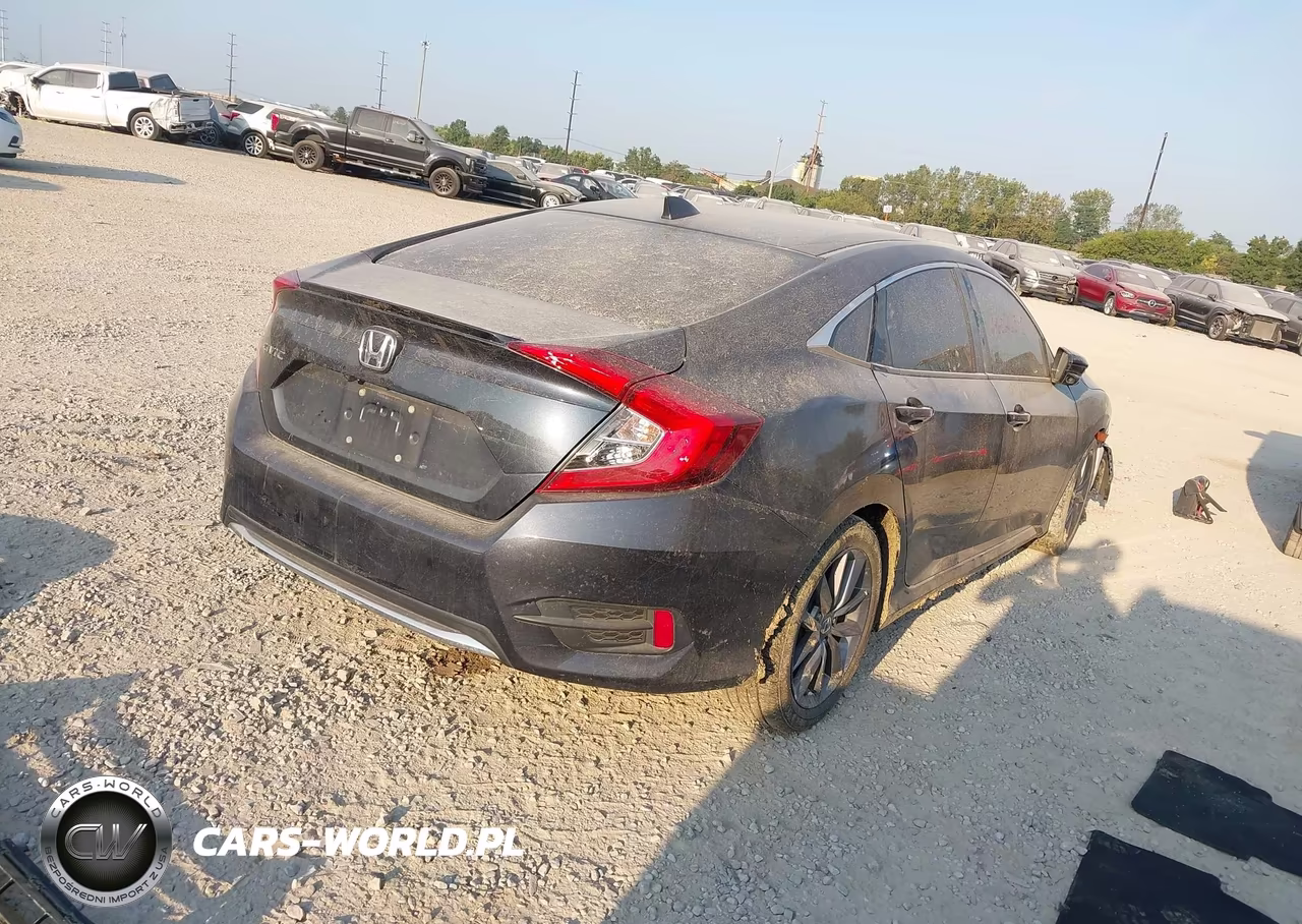 2019 Honda Civic Ex-L VIN:JHMFC1F71KX001002 - 4