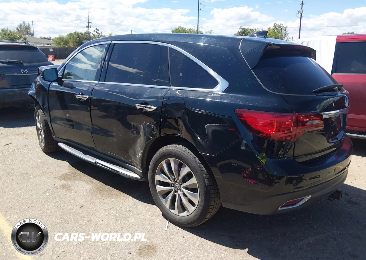 2014 Acura Mdx Technology Package VIN:5FRYD4H41EB035594 - 3