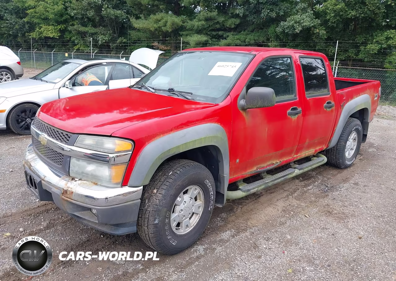 2007 Chevrolet Colorado Lt VIN:1GCDT13E178182843 - 2