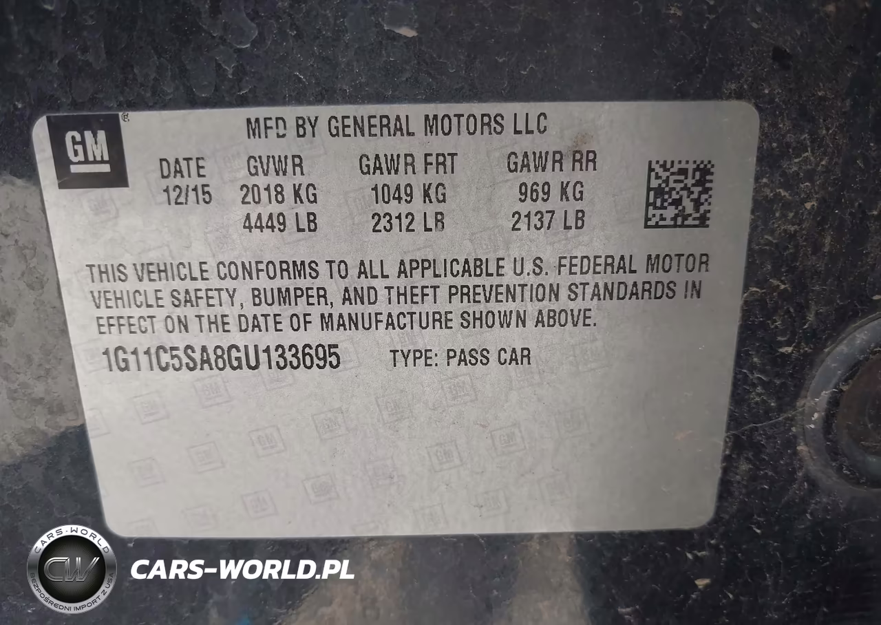 2016 Chevrolet Malibu Limited Lt VIN:1G11C5SA8GU133695 - 9