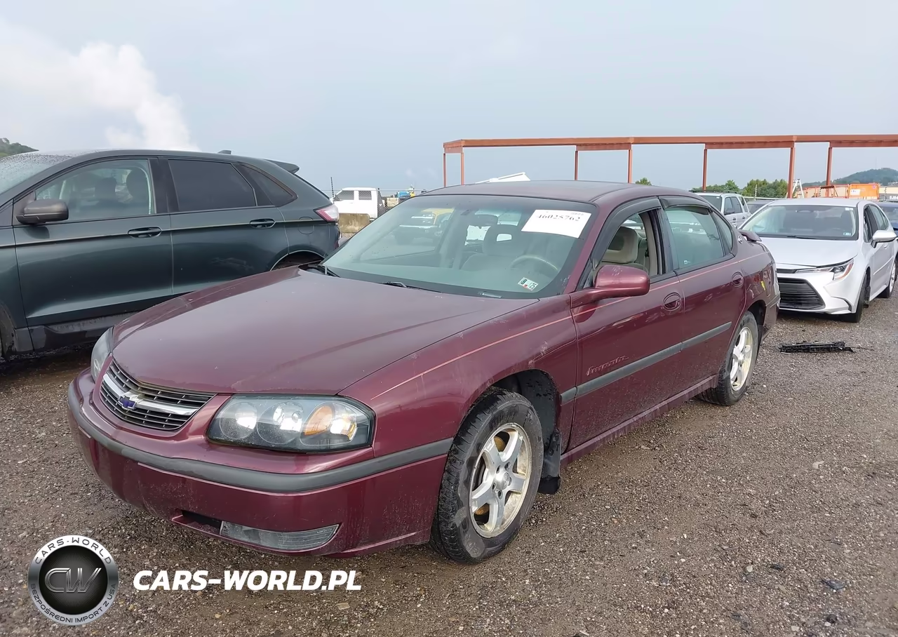 2003 Chevrolet Impala Ls VIN:2G1WH52K739136465 - 2