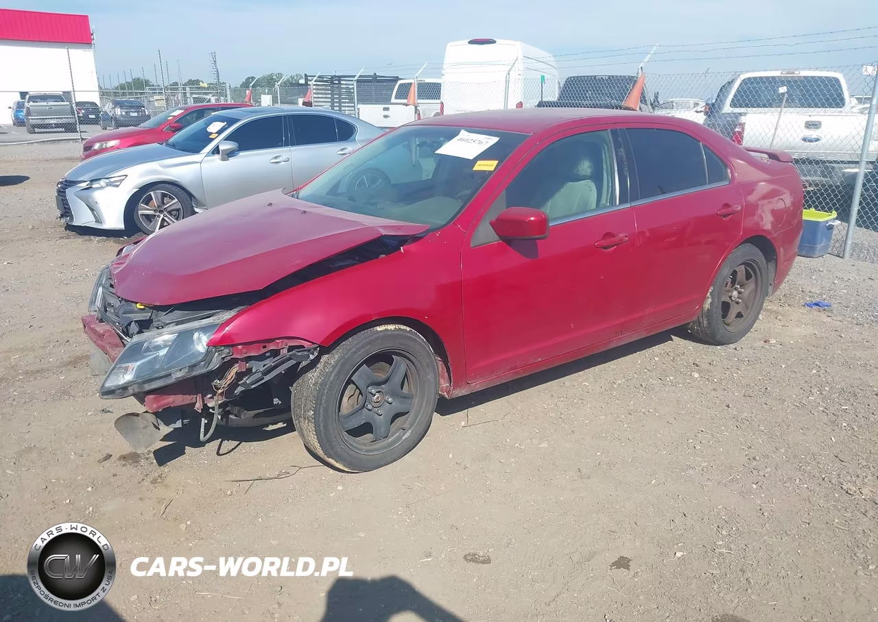 2010 Ford Fusion Se VIN:3FAHP0HAXAR132119 - 2