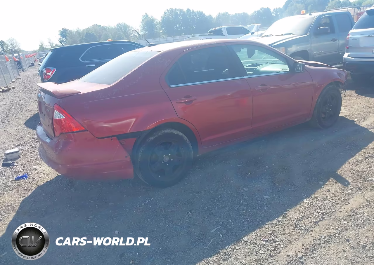 2010 Ford Fusion Se VIN:3FAHP0HAXAR132119 - 4