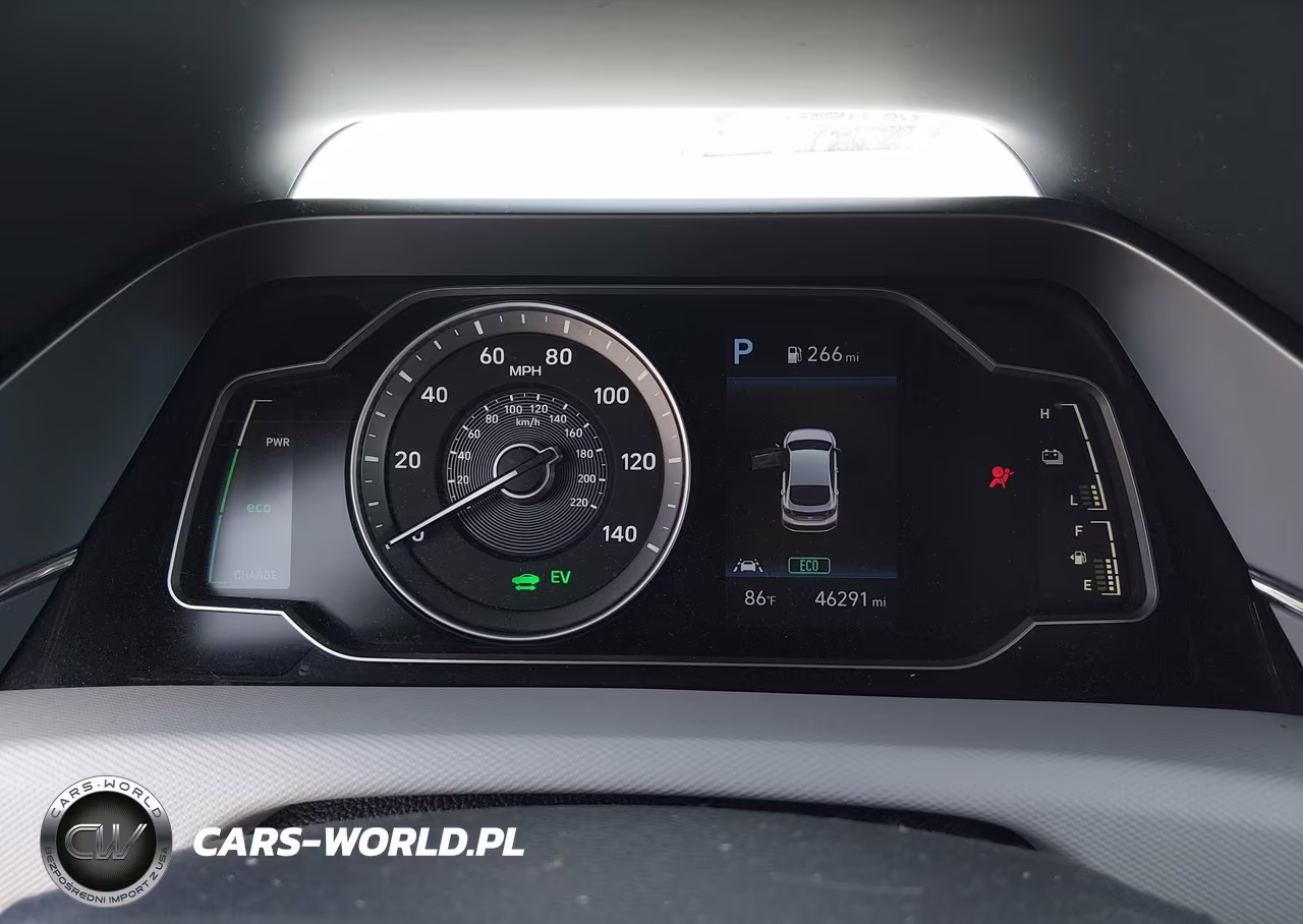 2020 Hyundai Ioniq Hybrid Blue VIN:KMHC65LC5LU220712 - 7
