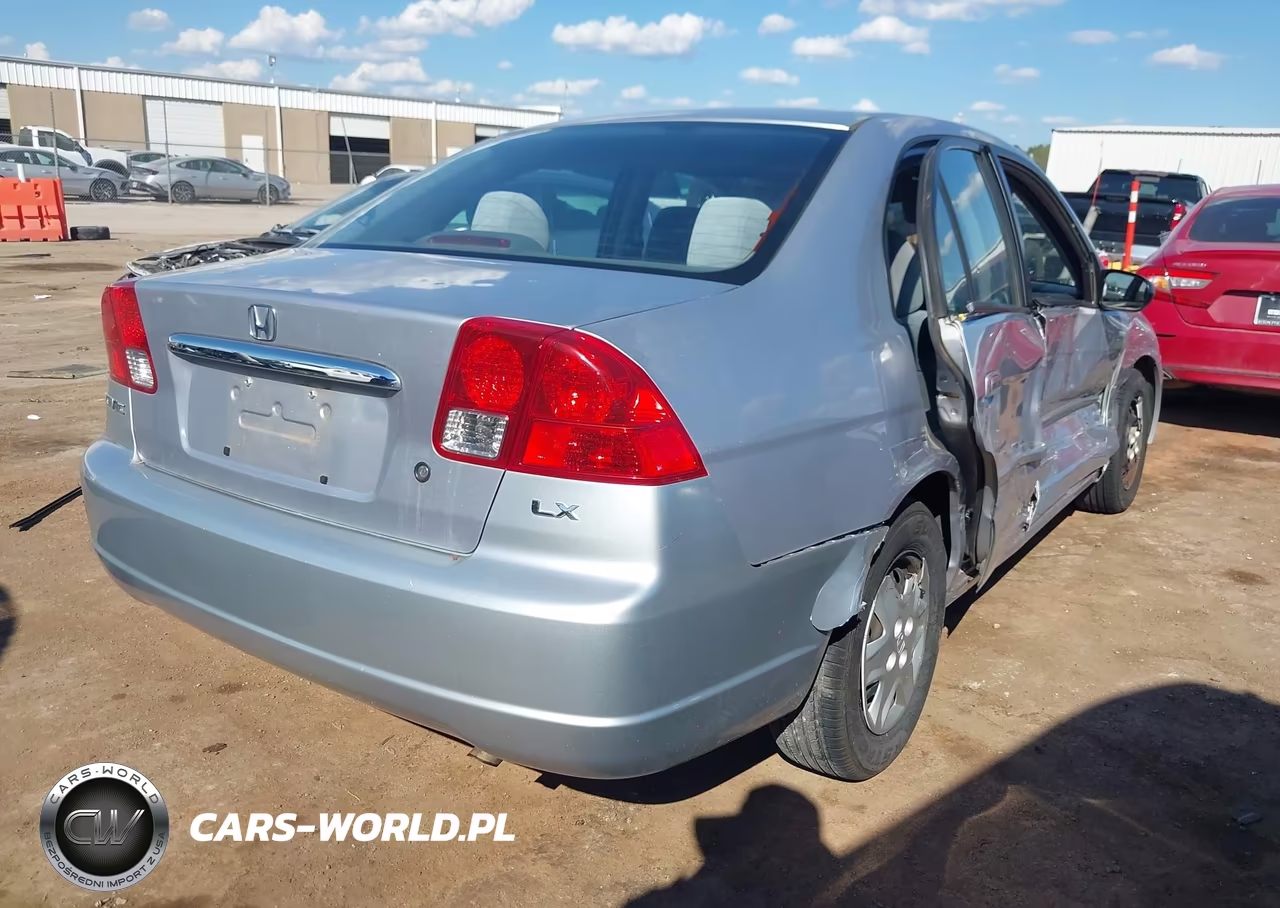 2003 Honda Civic Lx VIN:1HGES15513L005805 - 4
