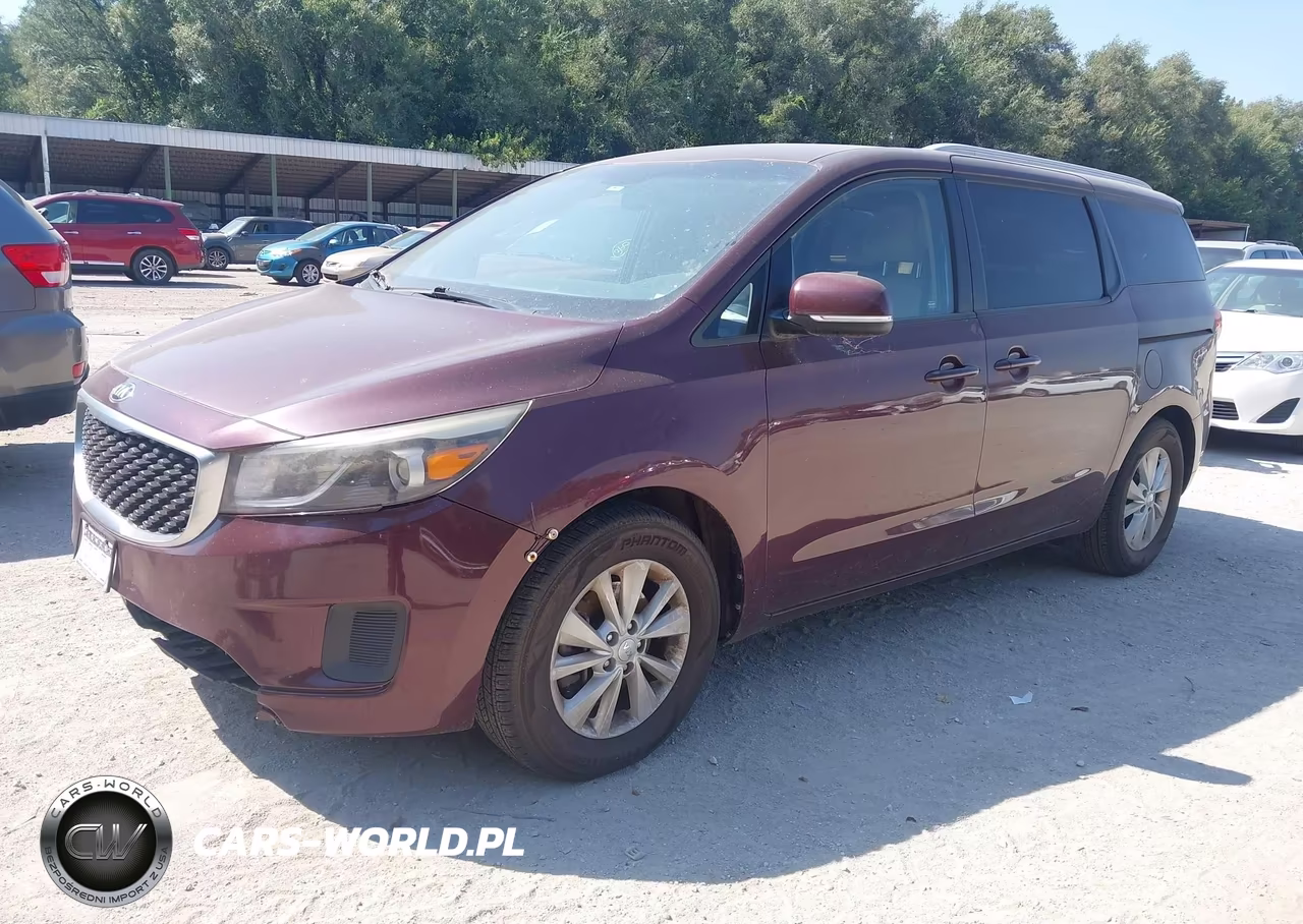 2016 Kia Sedona Lx VIN:KNDMB5C11G6090652 - 2