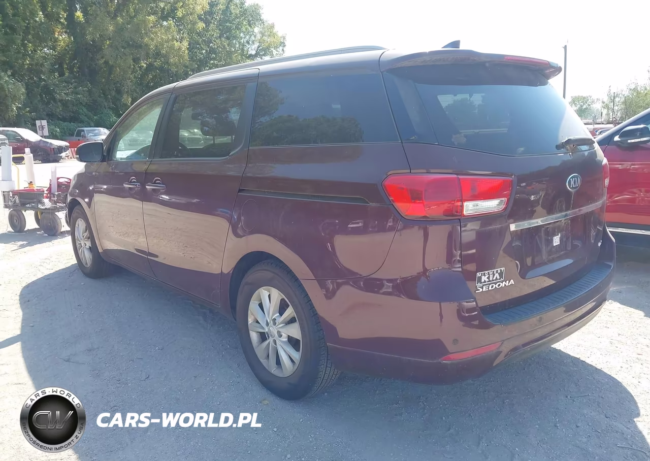 2016 Kia Sedona Lx VIN:KNDMB5C11G6090652 - 3