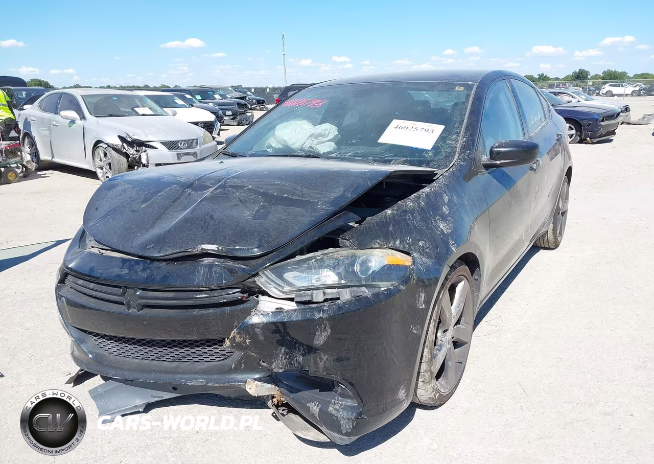 2015 Dodge Dart Sxt VIN:1C3CDFBB7FD193899 - 2