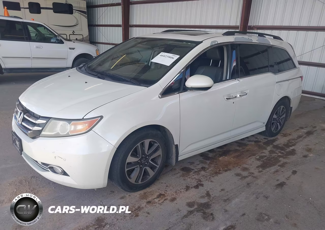 2014 Honda Odyssey Touring-Touring Elite VIN:5FNRL5H93EB026261 - 2