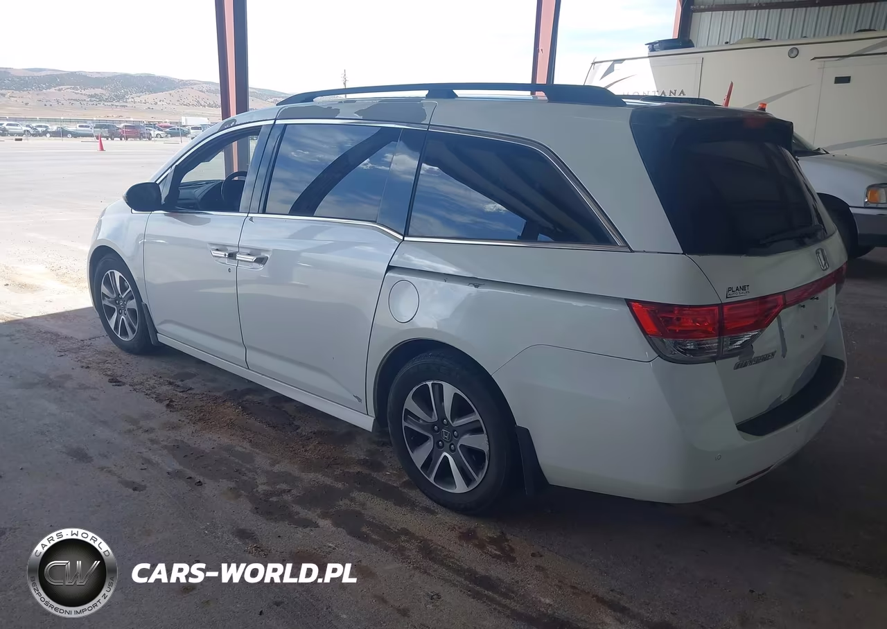2014 Honda Odyssey Touring-Touring Elite VIN:5FNRL5H93EB026261 - 3