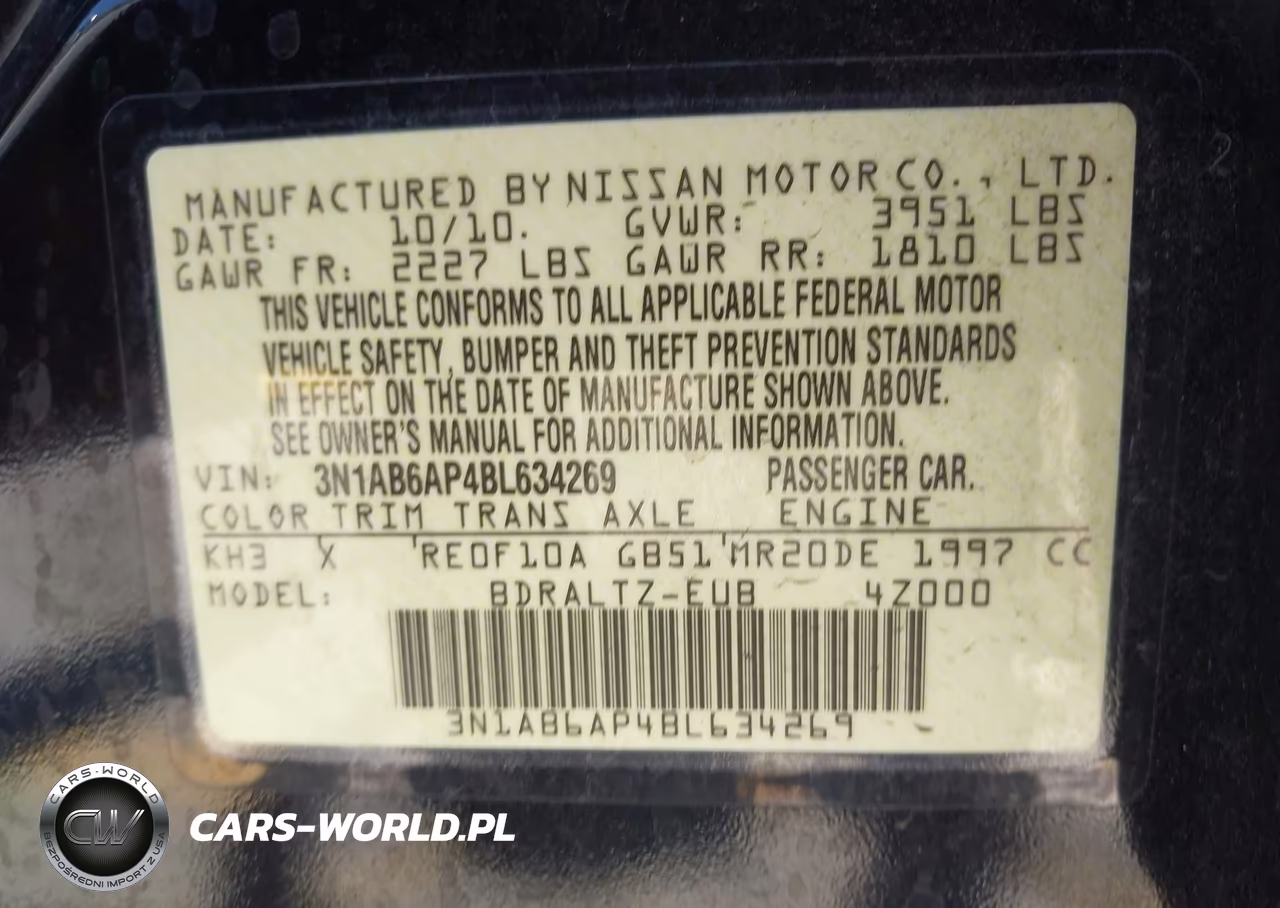 2011 Nissan Sentra 2.0Sr VIN:3N1AB6AP4BL634269 - 9