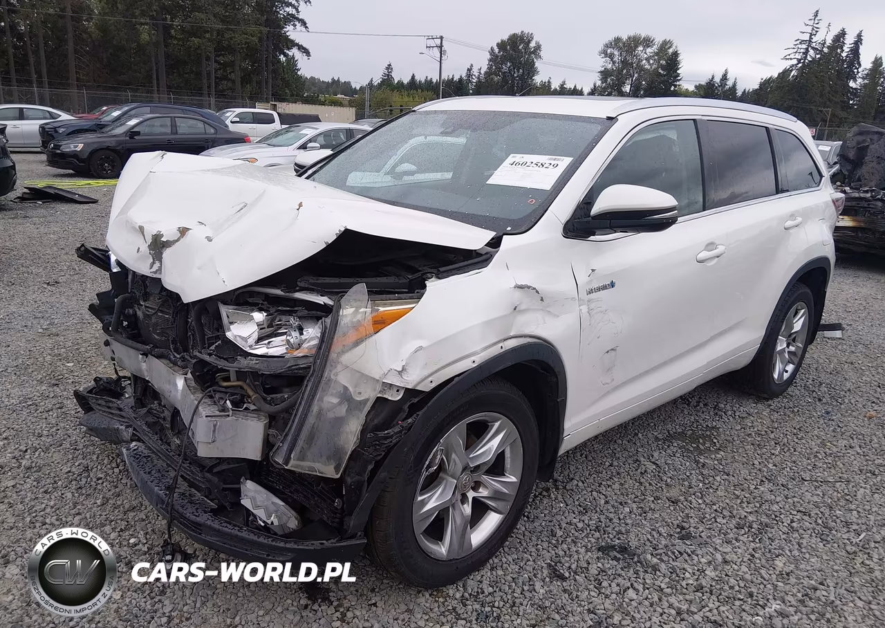 2015 Toyota Highlander Hybrid Limited VIN:5TDDCRFH3FS012286 - 2