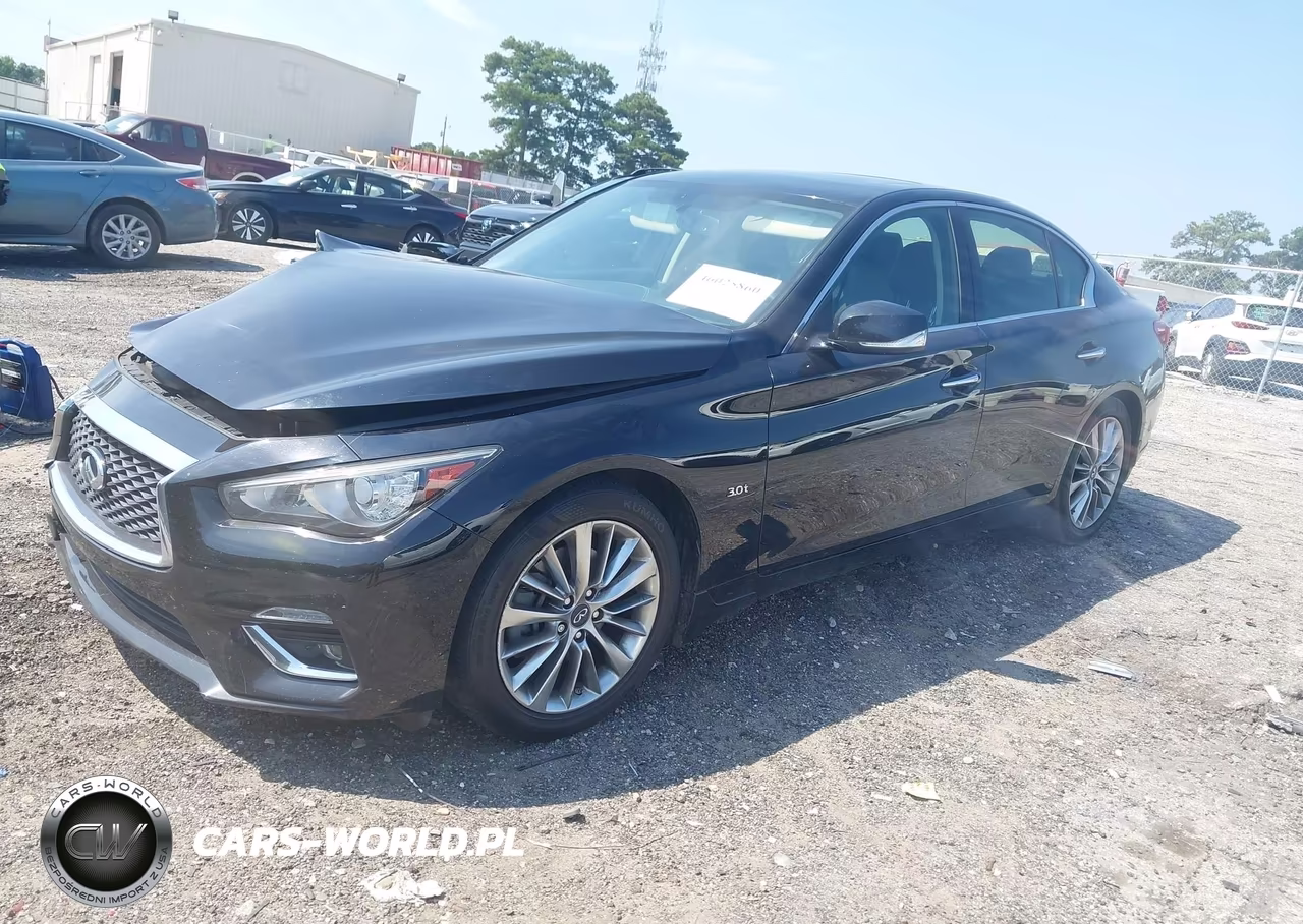 2018 Infiniti Q50 3.0T Luxe VIN:JN1EV7AP5JM357442 - 2