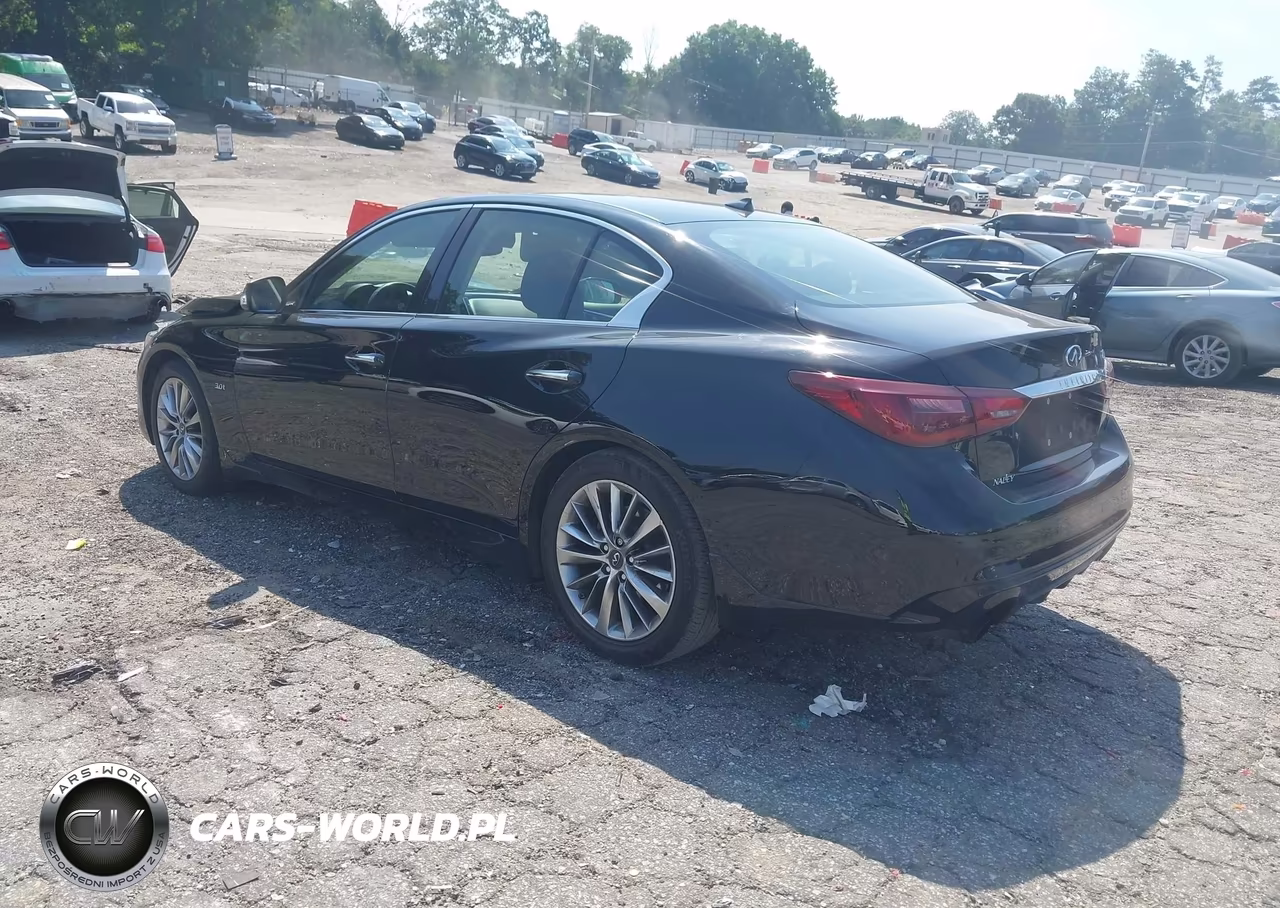 2018 Infiniti Q50 3.0T Luxe VIN:JN1EV7AP5JM357442 - 3