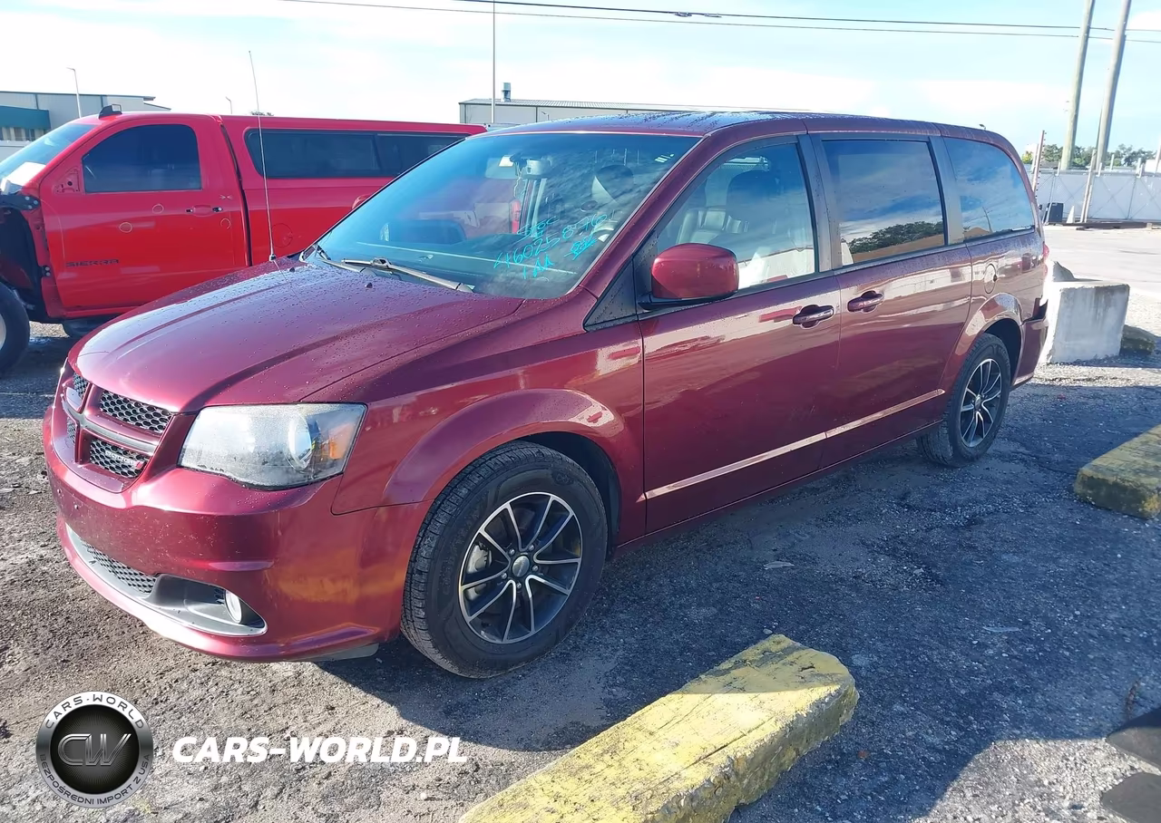 2018 Dodge Grand Caravan Gt VIN:2C4RDGEGXJR196336 - 2
