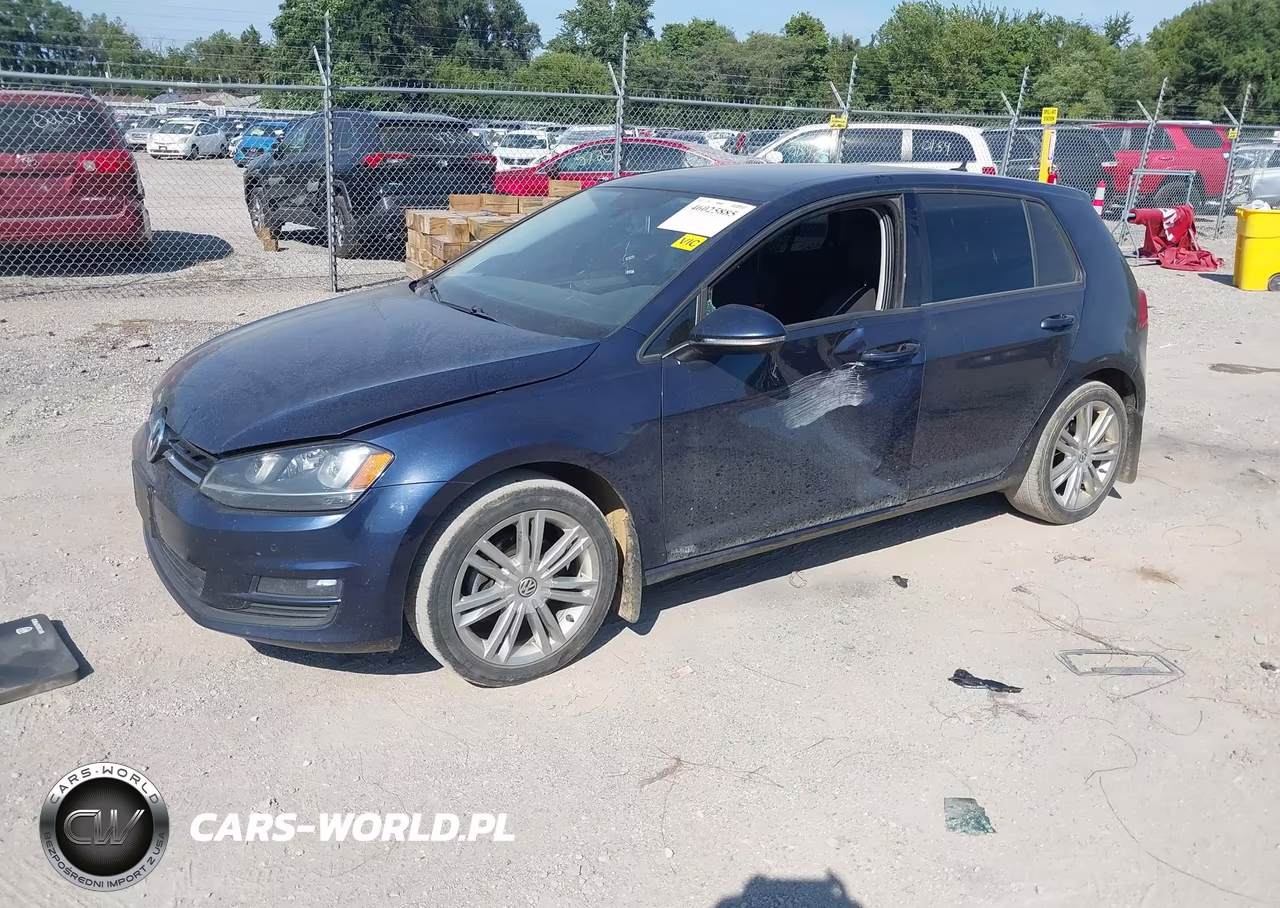 2015 Volkswagen Golf Tdi Se 4-Door VIN:3VWRA7AU2FM066907 - 2