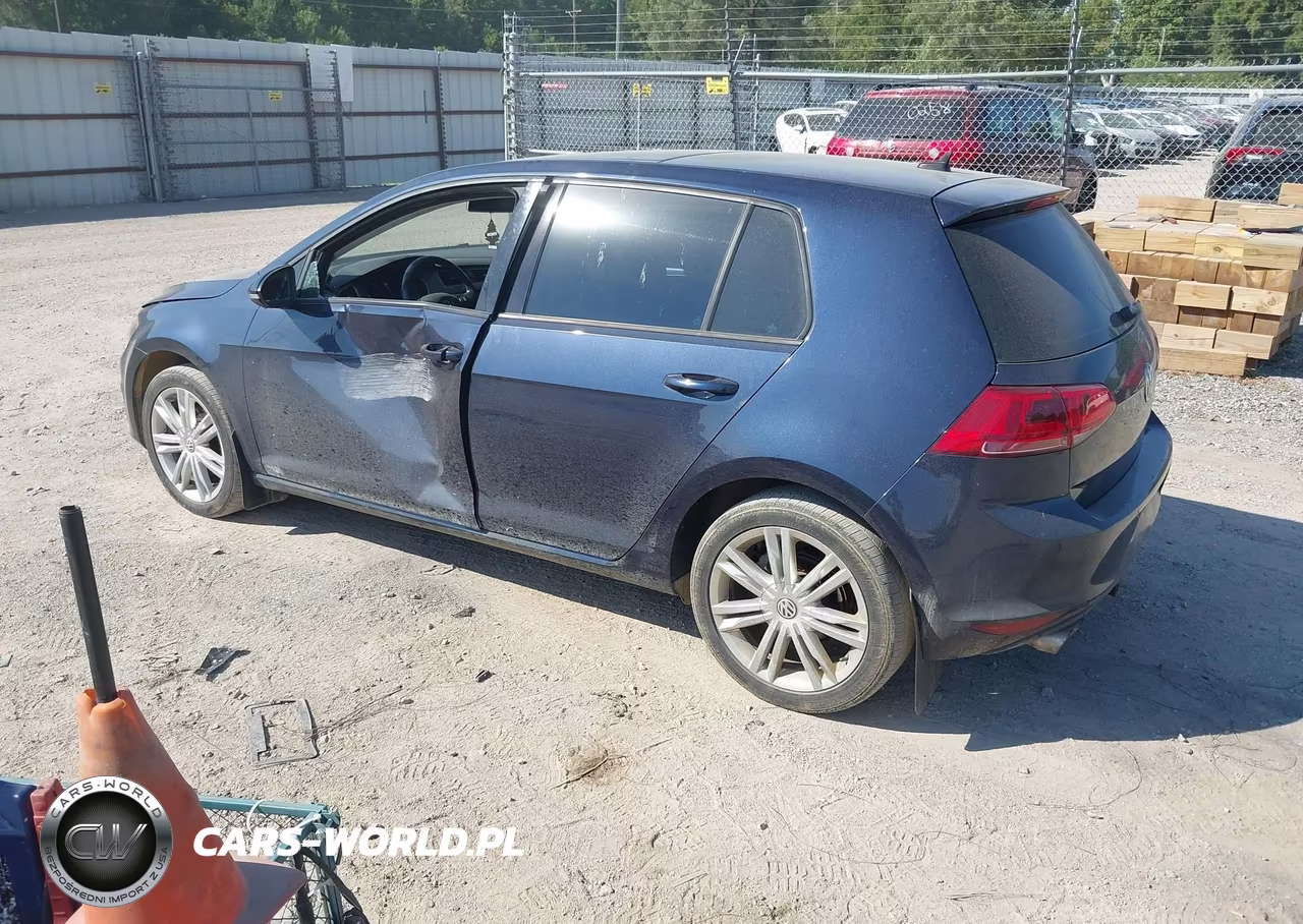 2015 Volkswagen Golf Tdi Se 4-Door VIN:3VWRA7AU2FM066907 - 3