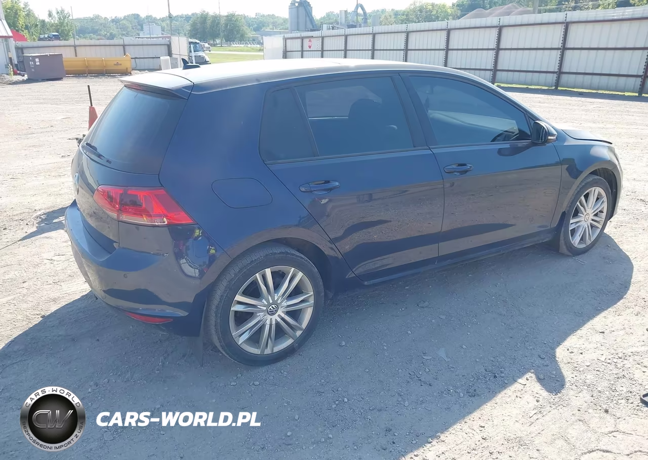 2015 Volkswagen Golf Tdi Se 4-Door VIN:3VWRA7AU2FM066907 - 4