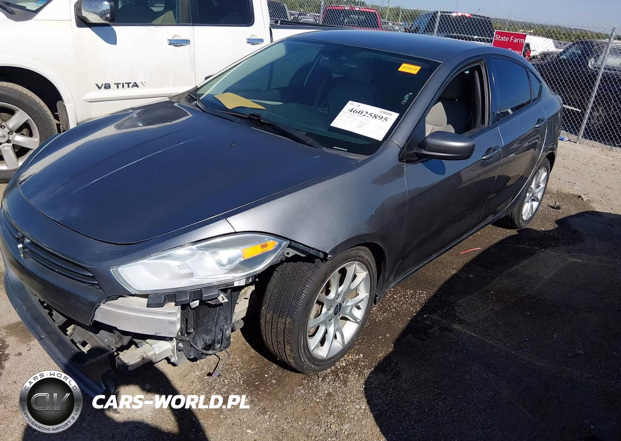 2013 Dodge Dart Sxt VIN:1C3CDFBA7DD708128 - 2