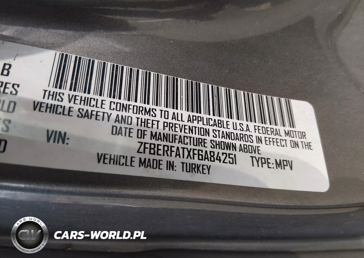 2015 Ram Promaster City Tradesman VIN:ZFBERFATXF6A84251 - 9