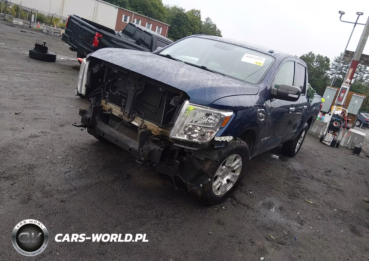 2017 Nissan Titan Sv VIN:1N6AA1E58HN558721 - 2