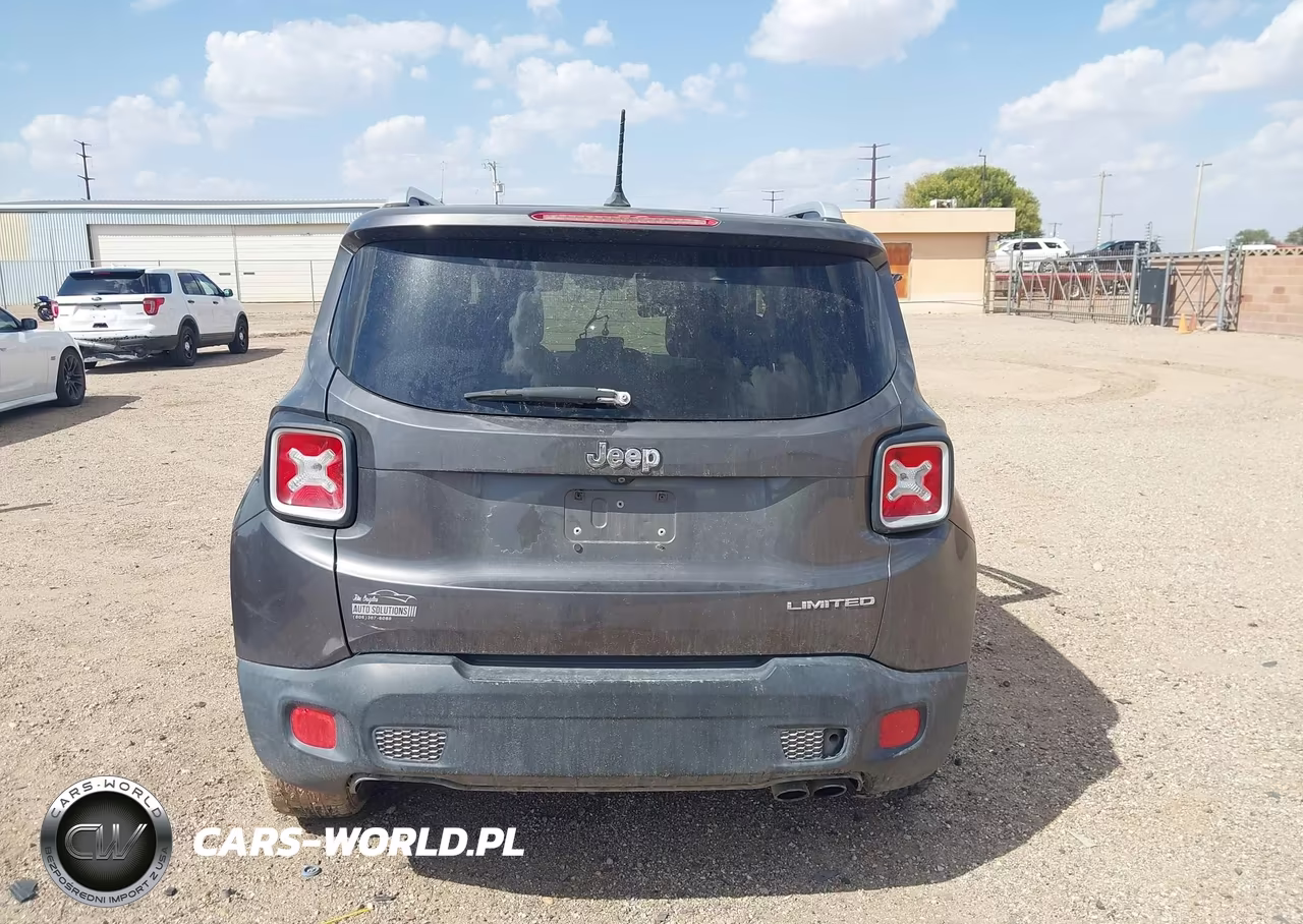 2017 Jeep Renegade Limited Fwd VIN:ZACCJADB8HPG20015 - 16