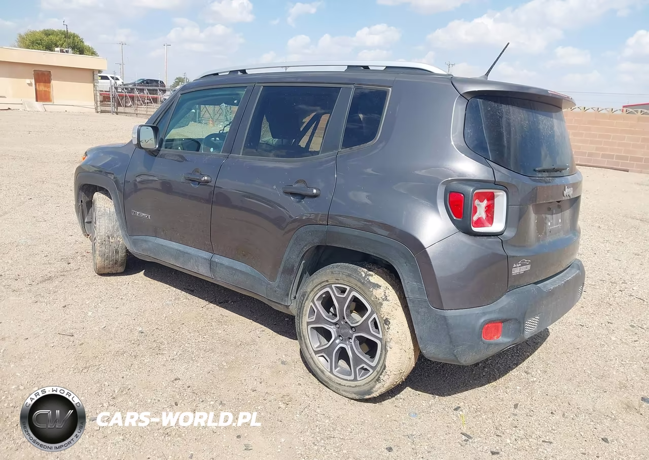 2017 Jeep Renegade Limited Fwd VIN:ZACCJADB8HPG20015 - 3