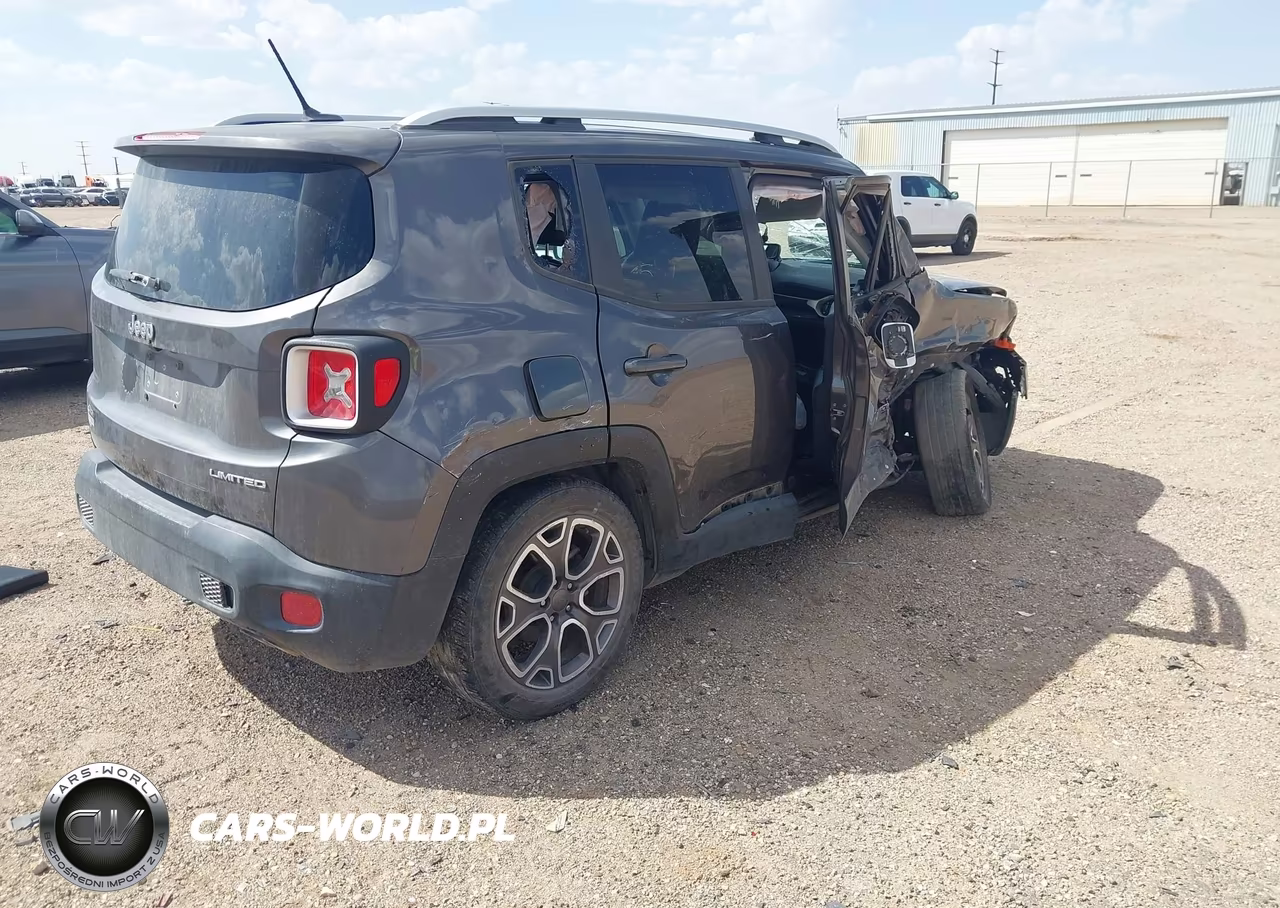 2017 Jeep Renegade Limited Fwd VIN:ZACCJADB8HPG20015 - 4
