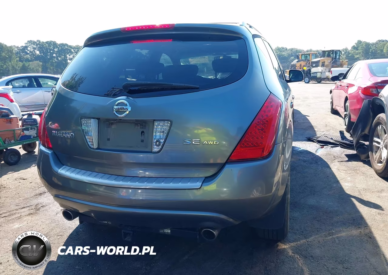 2007 Nissan Murano Se VIN:JN8AZ08W07W617185 - 16