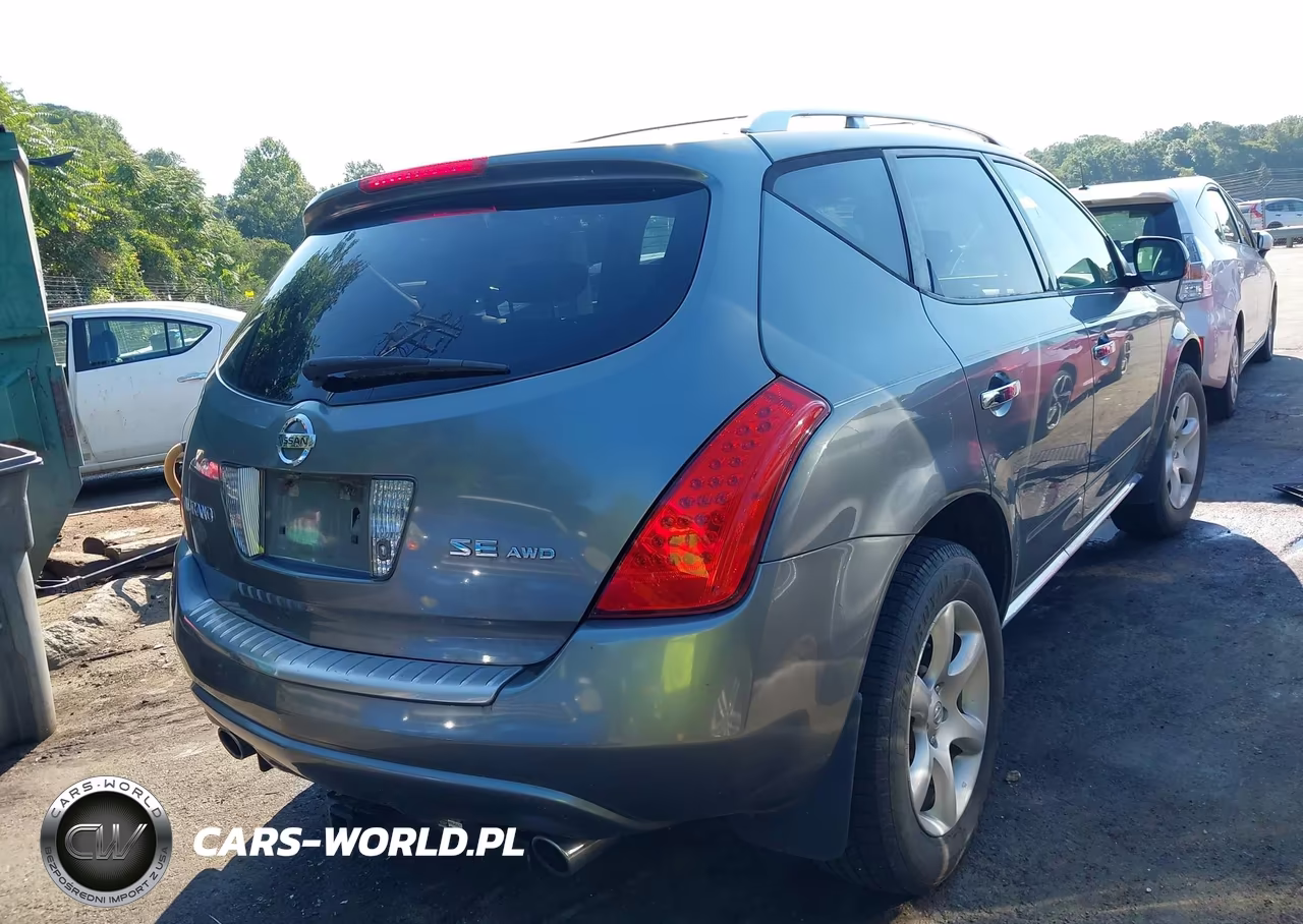 2007 Nissan Murano Se VIN:JN8AZ08W07W617185 - 4